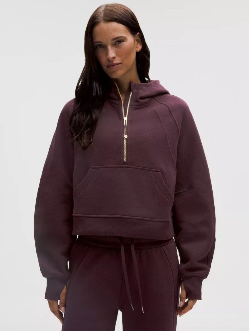 Lulu Lemon Scuba Oversized Half-Zip Hoodie